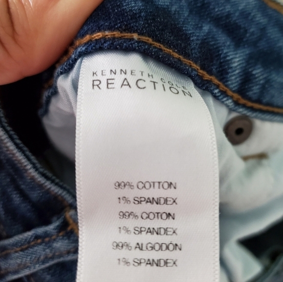 Kenneth Cole midi jean skirt size 10 - Picture 5 of 5